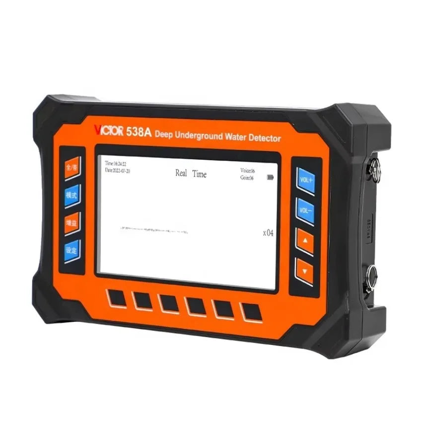 VICTOR VC538A Water Pipe Leak Detector Pressure Pipe System Detector Water Leak Detector Water Underground Leakage LS   ytdi