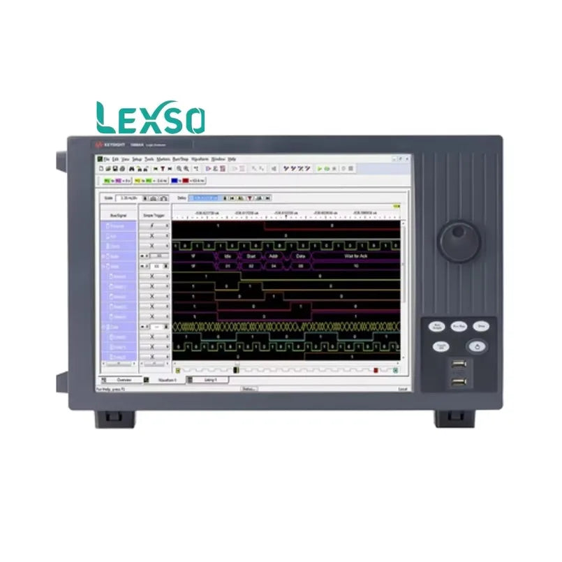 Keysight 16861A Portable Logic Analyzer 34 Channels, 350 MHz State, 12.5 GHz Timing Zoom, 2.5 GHz Timing, 2 Mb Depth  lexso