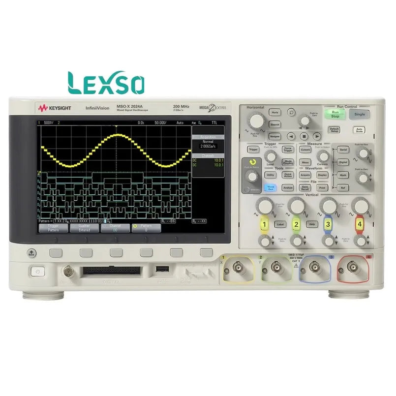 Keysight DSOX2024A Digital Oscilloscope 200 MHz 4 Analog Channels Portable Germany lexso