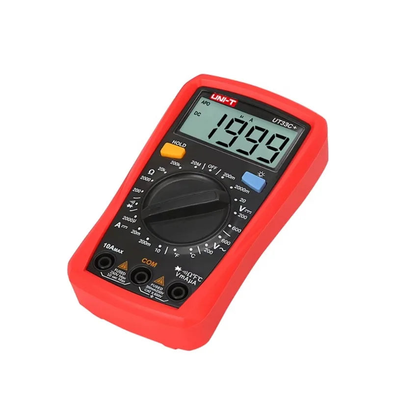 UNI-T UT33C+ 1999 Counts Auto Range DC Digital Multimeter German Multimeter Pocket Multimeter Handheld Test Current Voltmeter lexso