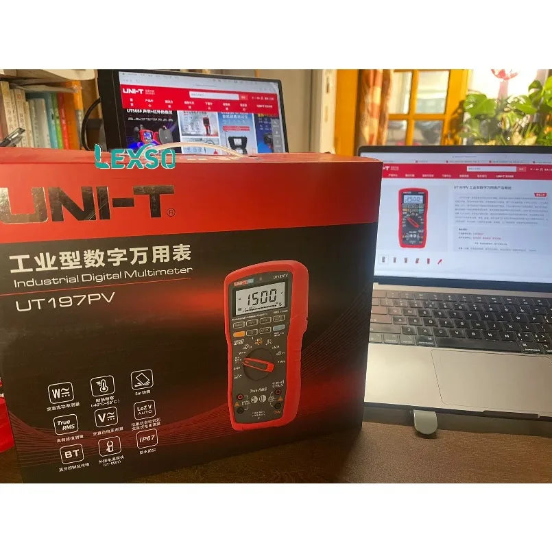 UNI-T UT197PV 1000V Professional Digital Solar REL PEAK Power Measurement Capacitance Tester Auto for Test    ytdi