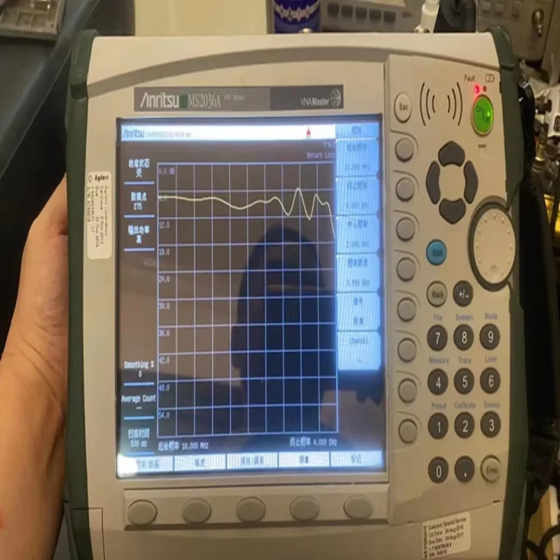 Anritsu MS2036A Handheld Vector Network Analyzer And Spectrum Analysis General Purpose     ytdi