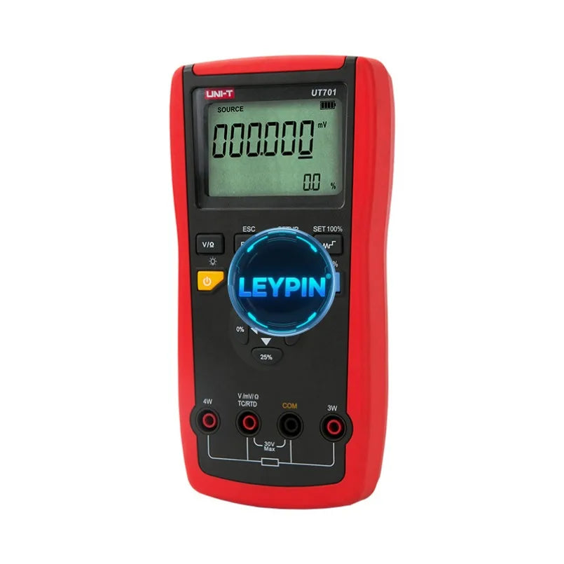 UNI-T UT701 Single Function Temperature Calibrator 4 RTD Types and Voltage/resistance Output Function 0.05% Output Accuracy  lexso