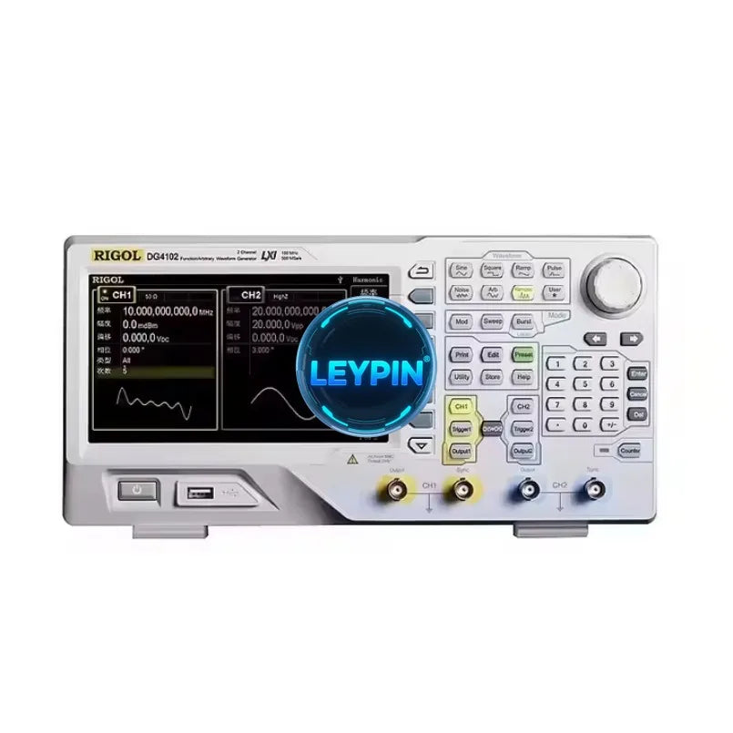 RIGOL DG4102 100MHz Dual-Channel Arbitrary Waveform Generator With High-Resolution Signal Output     lexso