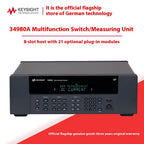 Keysight 34980A Electronic Data Acquisition System 8 Slot Host/Module High Precision Measuring Instrument