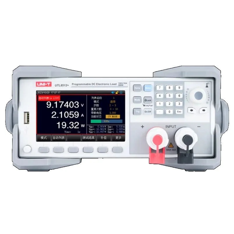 UNI-T UTL8512+ 150V 30A 300W DC Electronic Load Battery Test Electronic Measuring Instruments lexso