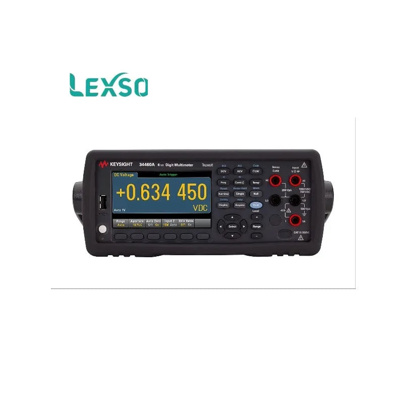 Keysight Digital Multimeter 34460A Six-and-a-half-digit Basic Truevolt 75 ppm, 4.3-inch lexso