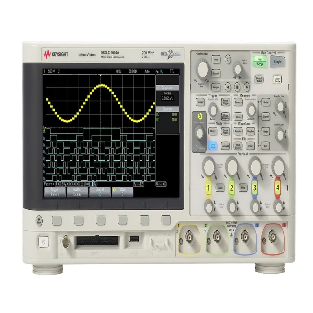 Keysight/Agilent DSOX2004A Oscilloscope 70 MHz 4 Analog Channels  lexso