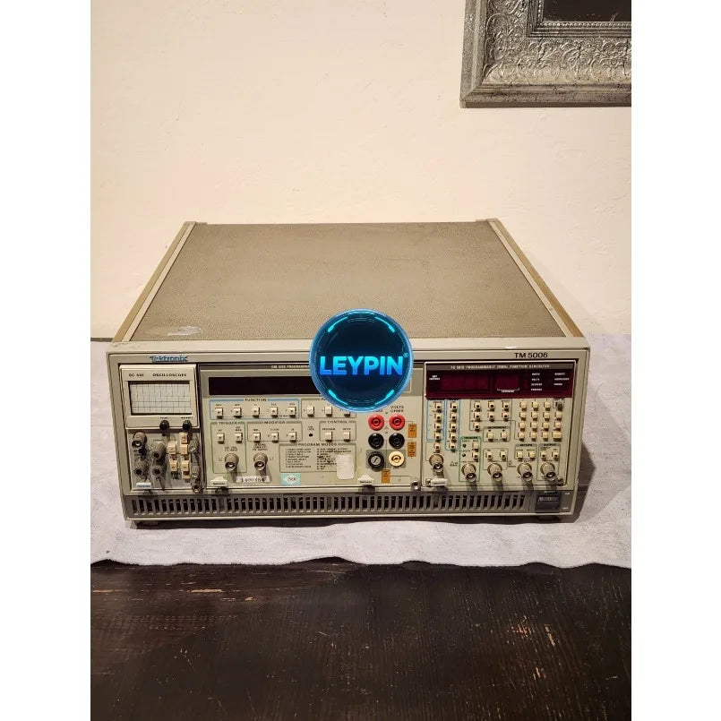 Tektronix TM5006 Mainframe + FG5010 Function Generator + DM5120 DMM + SC501    ytdi