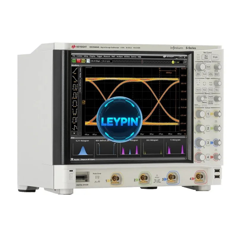 Keysight DSOS404A HD Oscilloscope: 4 GHz, 4 Analog Channels Maximum Memory Depth 8 Million Points   lexso