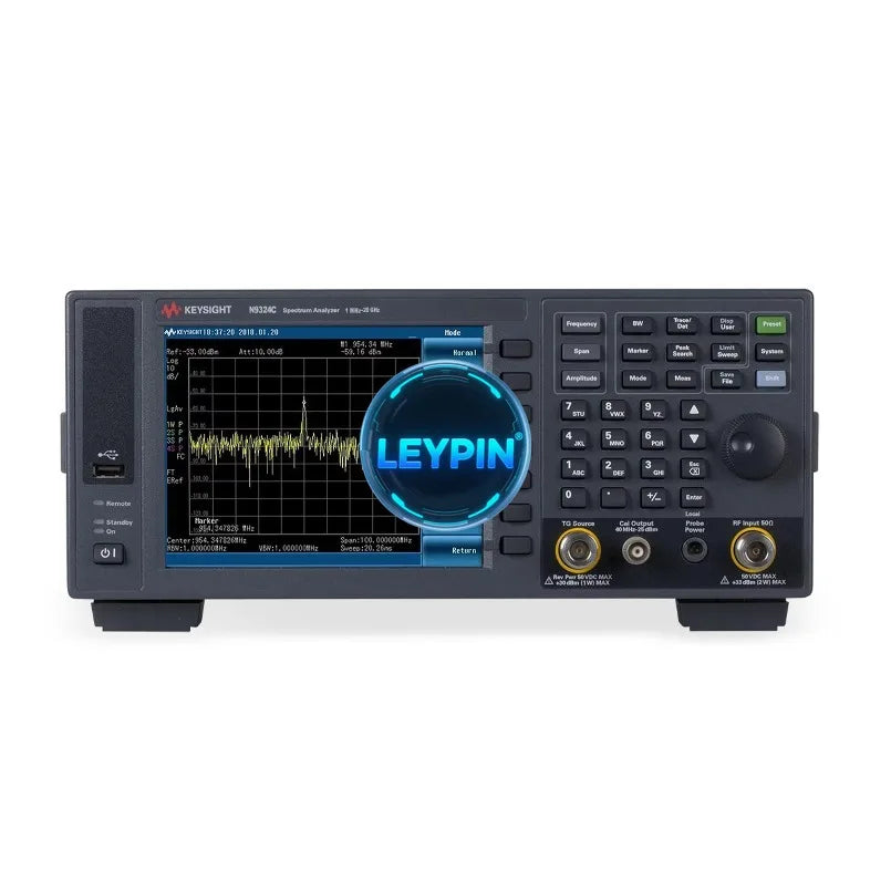 Keysight N9324C Basic Spectrum Analyzer (BSA) frequency 1 MHz to 20 GHz DANL at 1GHz -144 dBmW  ytdi