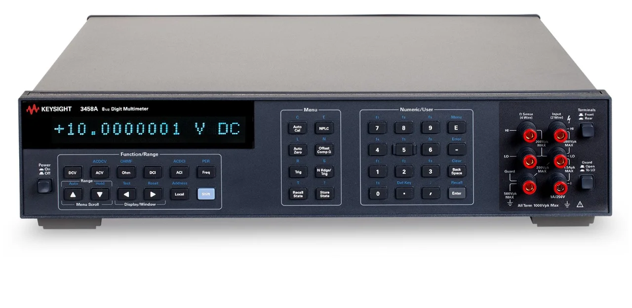 Keysight/Agilent 3458A Eight and a Half Digit Multimeter