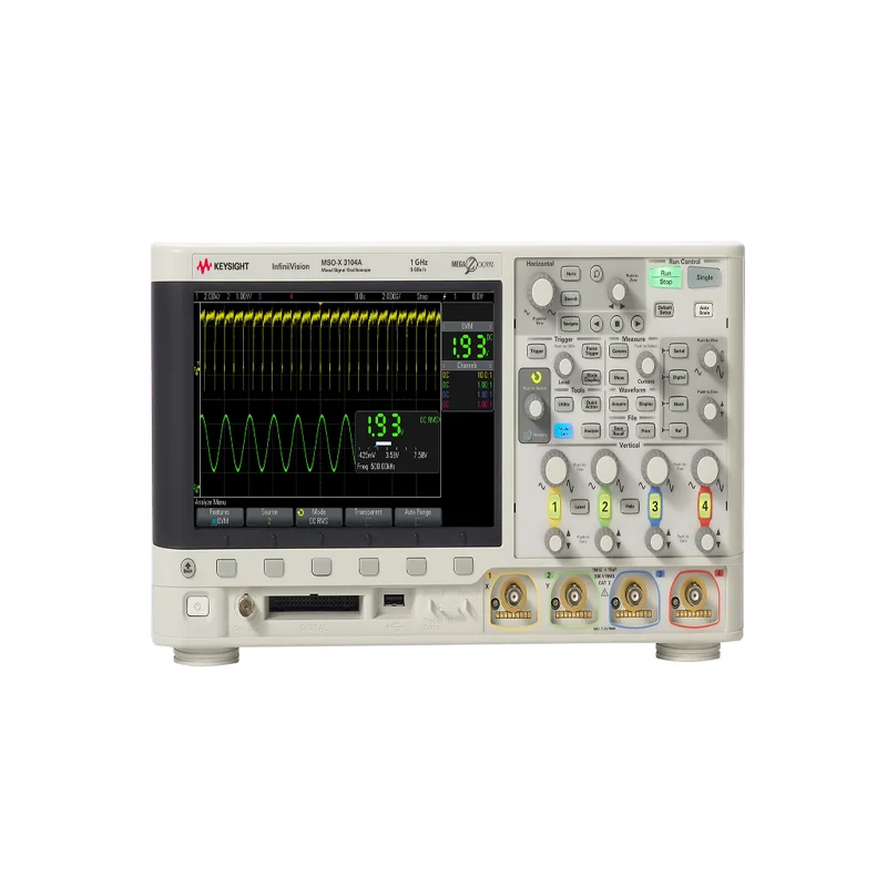 TTLTES KEYSIGHT MSOX3104A Mixed Signal Oscilloscope 1 GHz 5 GSa/s Sample Rate 4 Analog Plus 16 Digital Channels