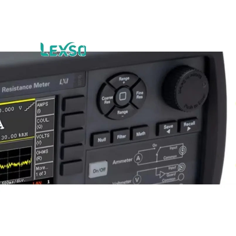 Keysight B2987B Electrometer / High Resistance Meter, 0.01fA, 20000 readings/s, Battery  lexso