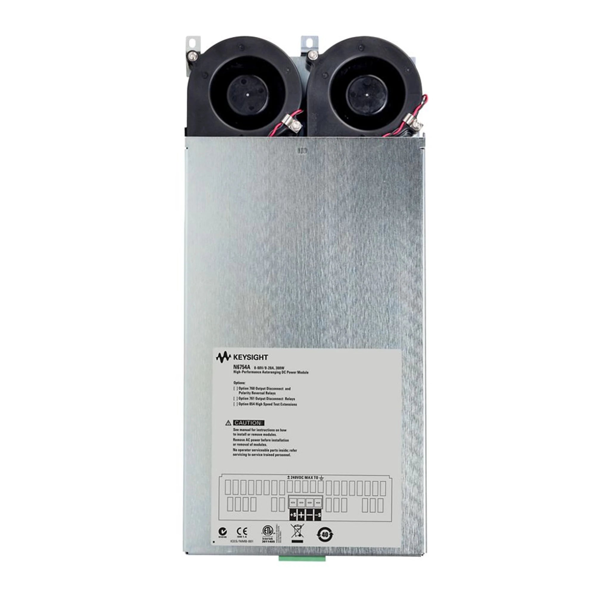 Keysight Is a High-performance Automatic Range DC Power Module From DeTech N6754A, 60V, 20A