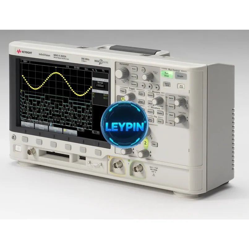 Keysight MSOX2022A Mixed Signal Oscilloscope: 200 MHz, 2 analog and 8 digital channels    lexso