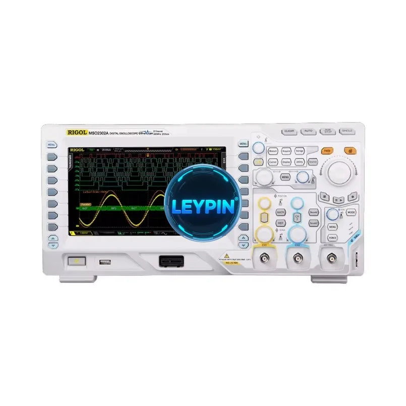 RIGOL MSO2302A 300MHz Mixed Signal Oscilloscope 2 Channels 2GSa/s 56Mpts Memory Depth 16 Digital Channels       lexso