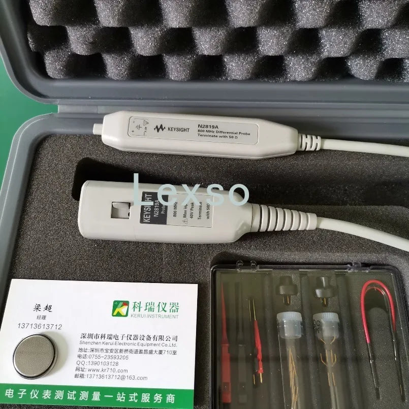 Keysight Agilent N2819A Differential Probe With AutoProbe 800 MHz          ytdi
