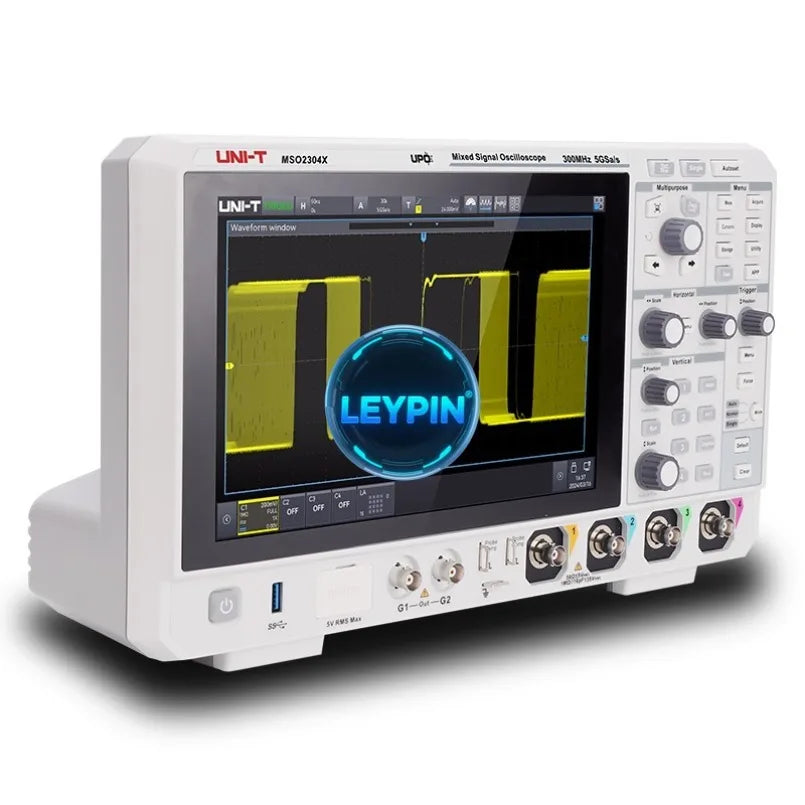 UNI-T MSO2104X 100 MHz/4 Channel Mixed Signal  200MHz MSO2204X 300MHz MSO2304X 5GSa/s 100Mpts   lexso