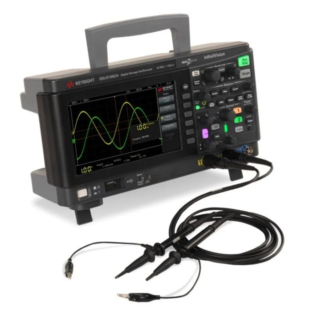 Keysight Technologies EDUX1052A InfiniiVision 1000 X Series, 50MHz Bench Oscilloscope, 2 Analogue Channels    ytdi