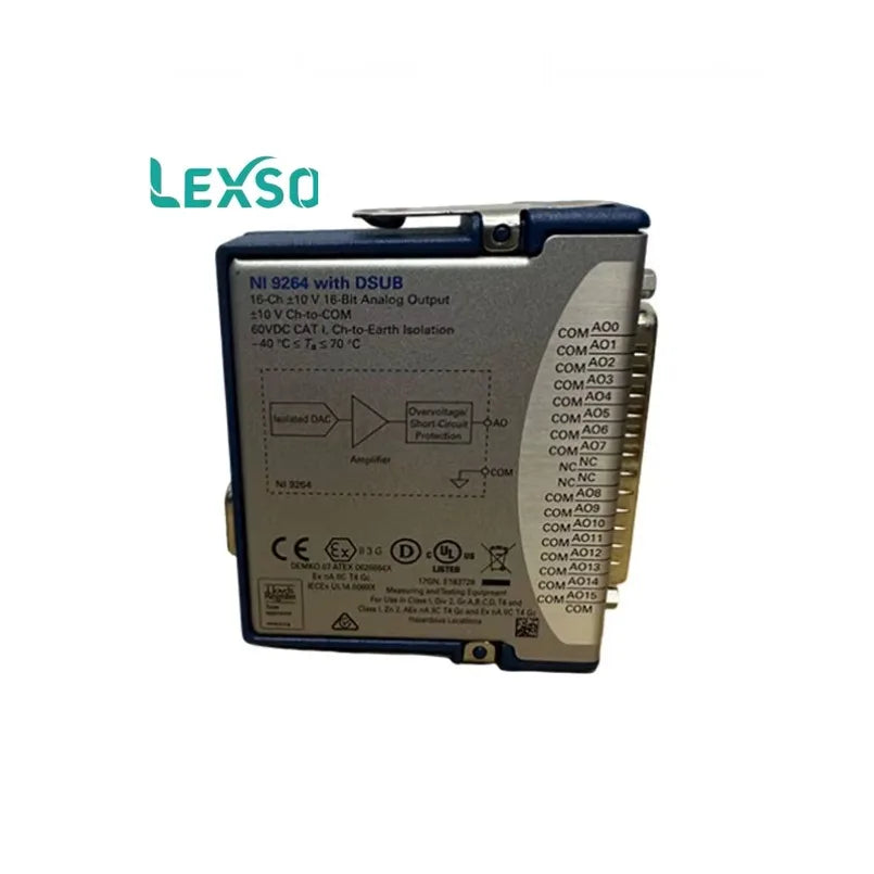 NI-9263 NI-9264 (C Series Voltage Output Module) 4-channel short-circuit protection lexso