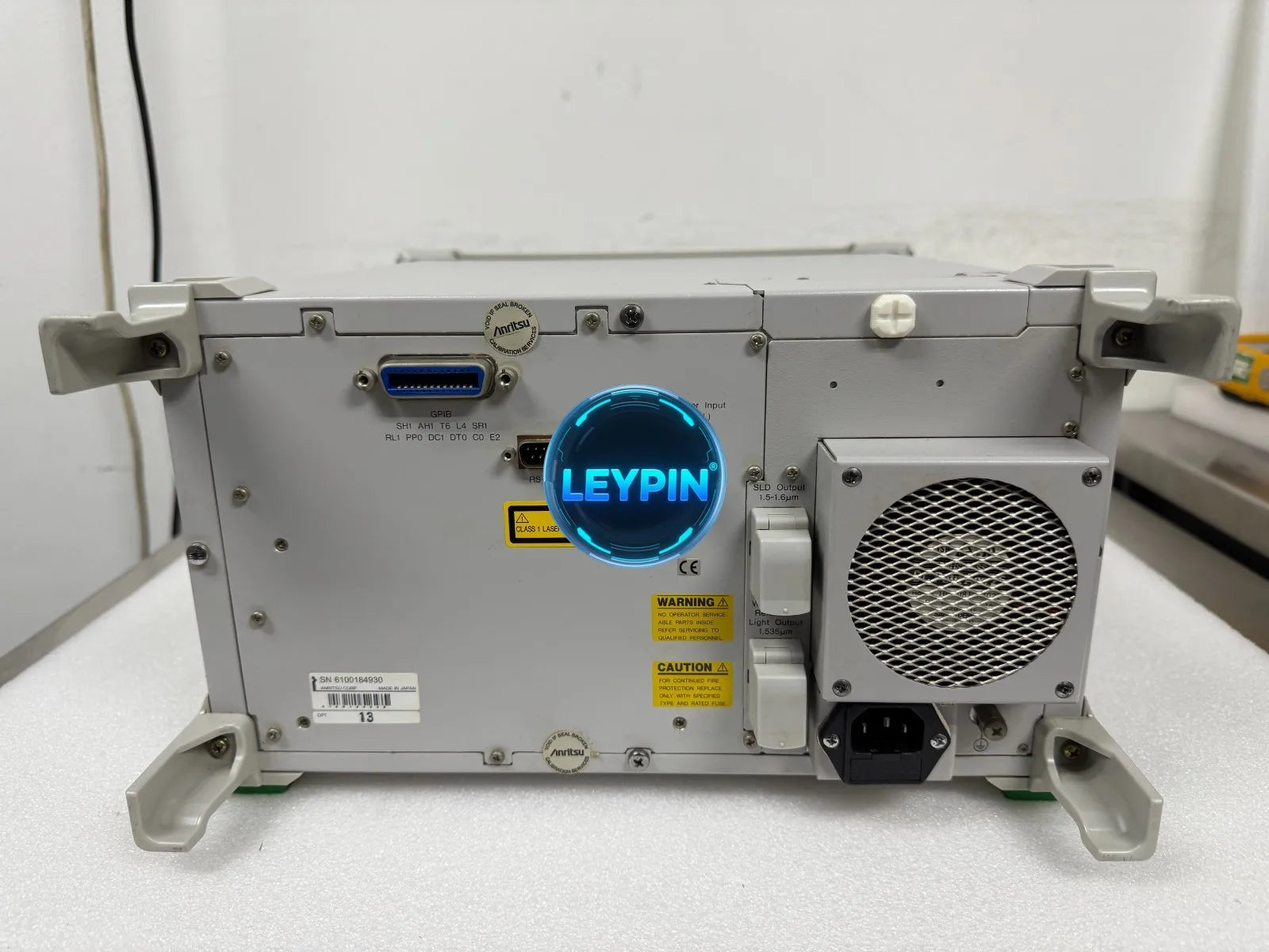 Anritsu MS9710B Optical Spectrum Analyzer 0.6-1.75um with option 13     ytdi