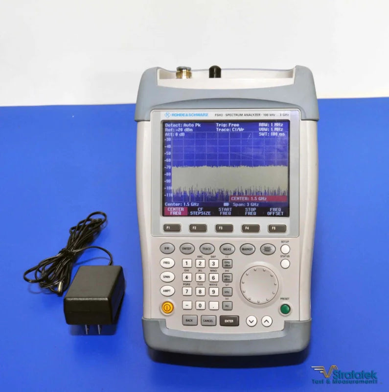 Rohde & Schwarz FSH3 Spectrum Analyzer 100kHz - 3GHz With PreAmp NIST Calibrated lexso