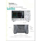 Rigol Portable Digital Oscilloscope DHO802 With 70m Channels And Multiple Channels  lexso