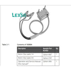 Keysight 16089A Large Kelvin Clip Lead Frequency: 5Hz to 100kHz DC Bias: -42V to +42V 15mm lexso