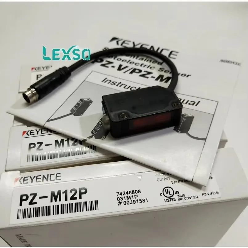 In Stock New Keyence PZ-M12P Photoelectric Sensor Switch PZM12P lexso
