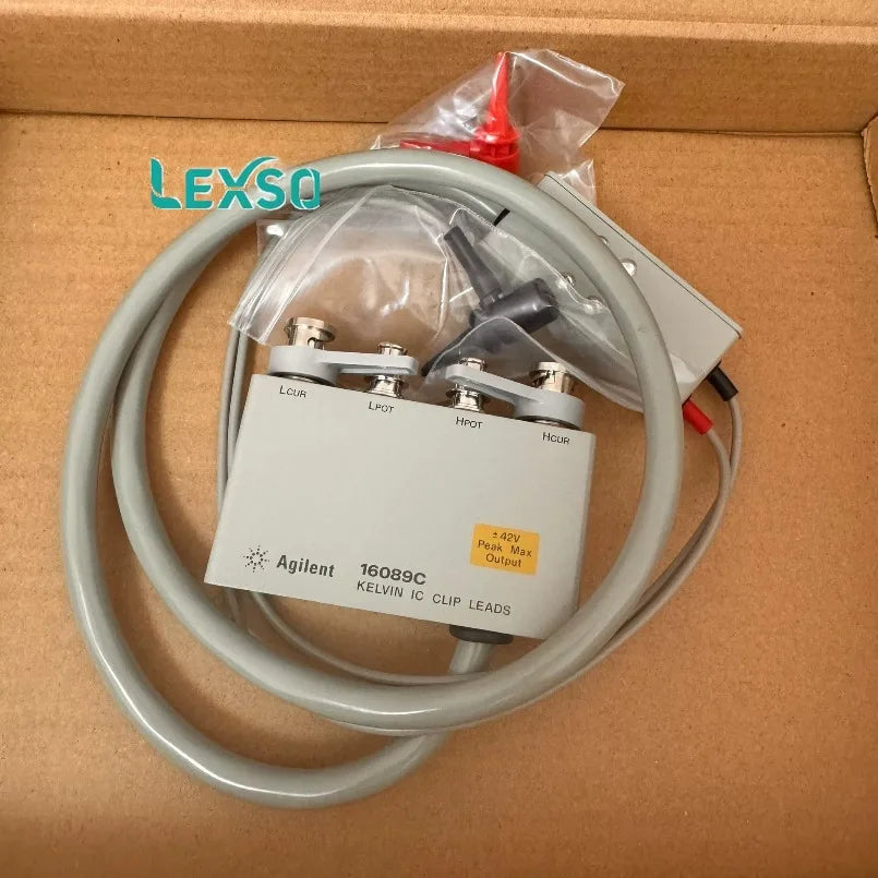 Keysight 16089C Kelvin IC Clip Lead 5 Hz to 100 KHz, Operating Temperature: 0 to 55    lexso