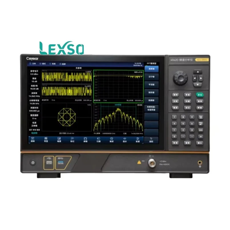 Ceyear 4042D Portable Spectrum Analyzer with 9Khz~20Ghz Frequency Range  OEM Customized Support  lexso