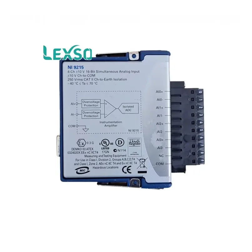 C-Series NI-9221 NI-9215 NI-9202 16-Channel Voltage Input Module Electronic Measuring Instruments lexso