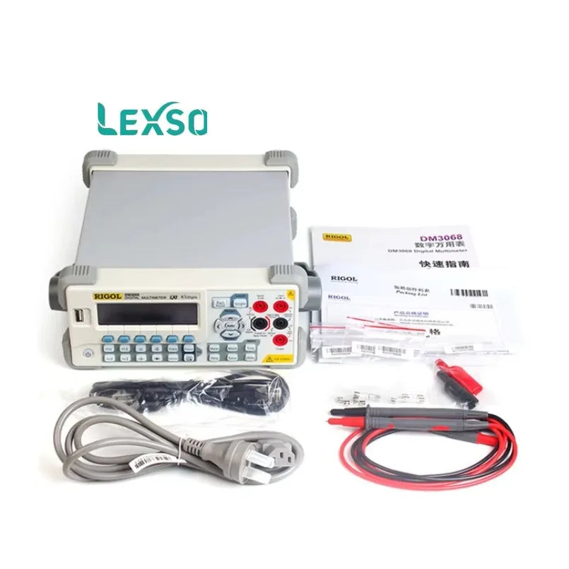 Rigol Desktop Multimeter 6.5 Digits Double Display Digital Multimeter Dm3068 High Precision Multimeter  lexso