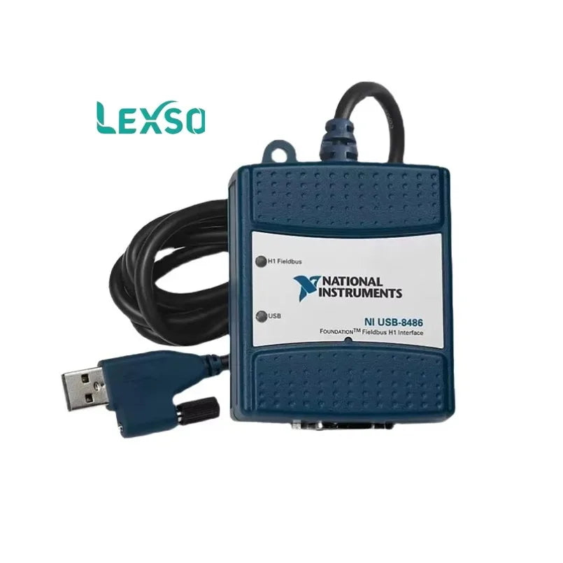 NI-USB-8486 Single-Port USB Fieldbus Interface Device Electronic Measuring Instrument by National Instruments lexso