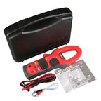 UNI-T UT208 AC DC Digital Clamp Meter True RMS Auto Range Ammeter Resistance Frequency Temperature Test lexso