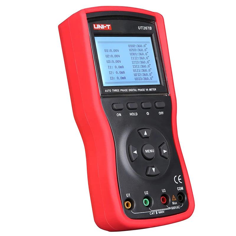 UNI-T UT267B Auto Clamp Meter 3 Phase Test Current Shop Resistance Multimeter Accurate Digital Display with RS-232 Data    ytdi