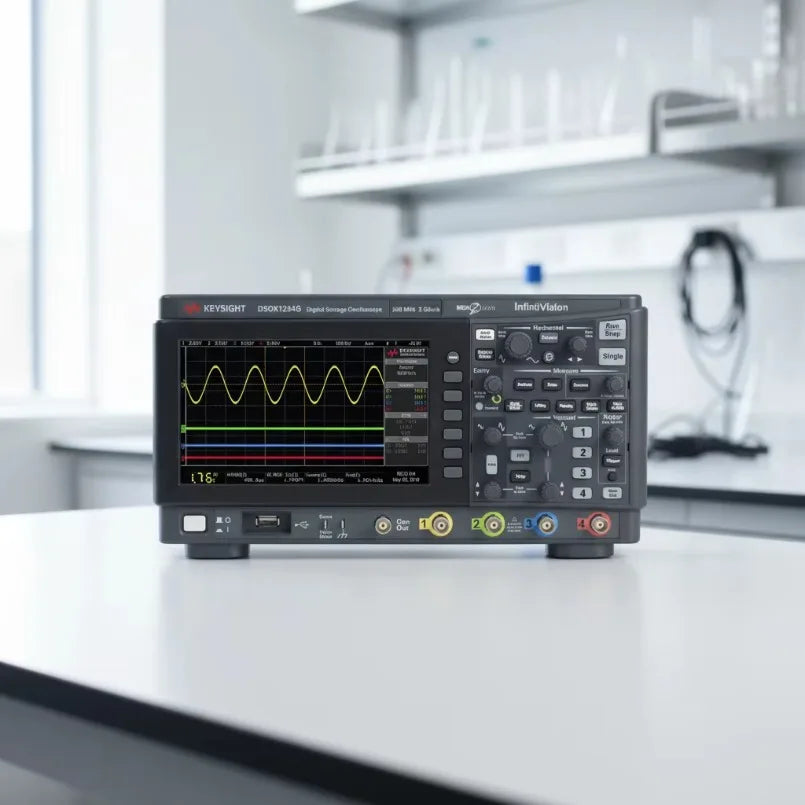 Keysight DSOX1204A Digital Oscilloscope 70/100/200 MHz with 4 Analog Channels and Probe lexso