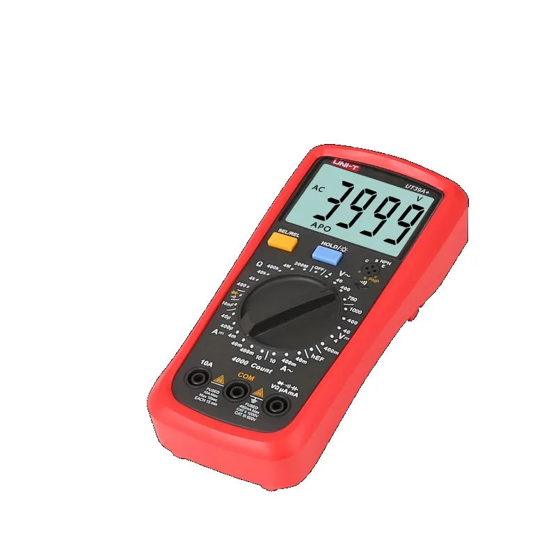 UNI-T UT39A+ Voltage Tester Current Resistance Capacitance Meter Multimeter Digital LCD Backlight Ohm Tester Count 3999 lexso