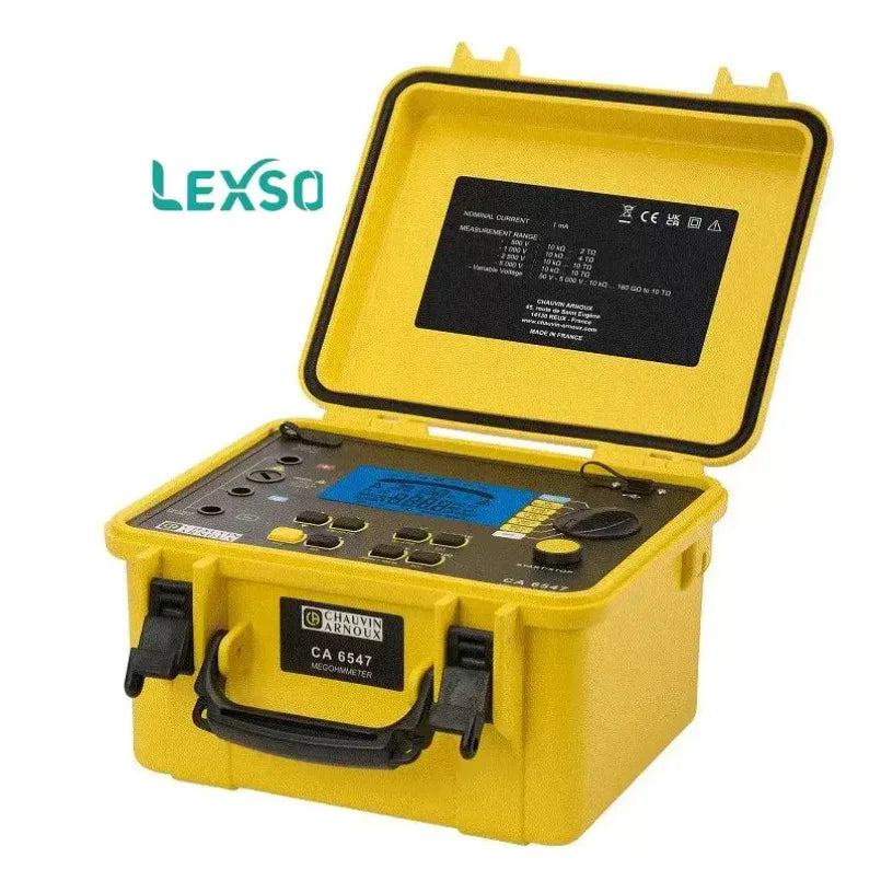 Chauvin Arnoux Ca 6545 Insulation Resistance Tester   lexso