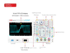 UNI-T MSO3202CS Mixed Signal Oscilloscope Electronic Measuring Instrument
