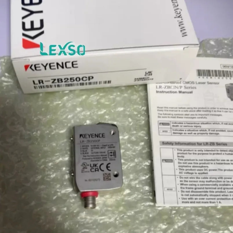 New KEYENCE M8 Connector CMOS Laser Sensor LR-ZB250CP lexso