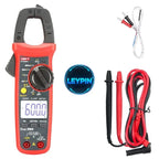 UNI-T UT204 Digital Clamp Meter Temperature AC/DC Current Voltage Resistance Tester Multimeter       lexso
