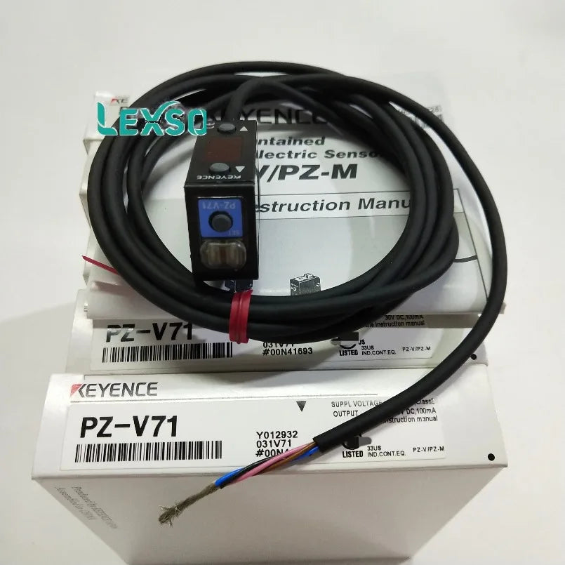 Keyence PZ-V71 PZ-V71P Photoelectric Switch Sensor NPN PNP Cable Type in Stock lexso