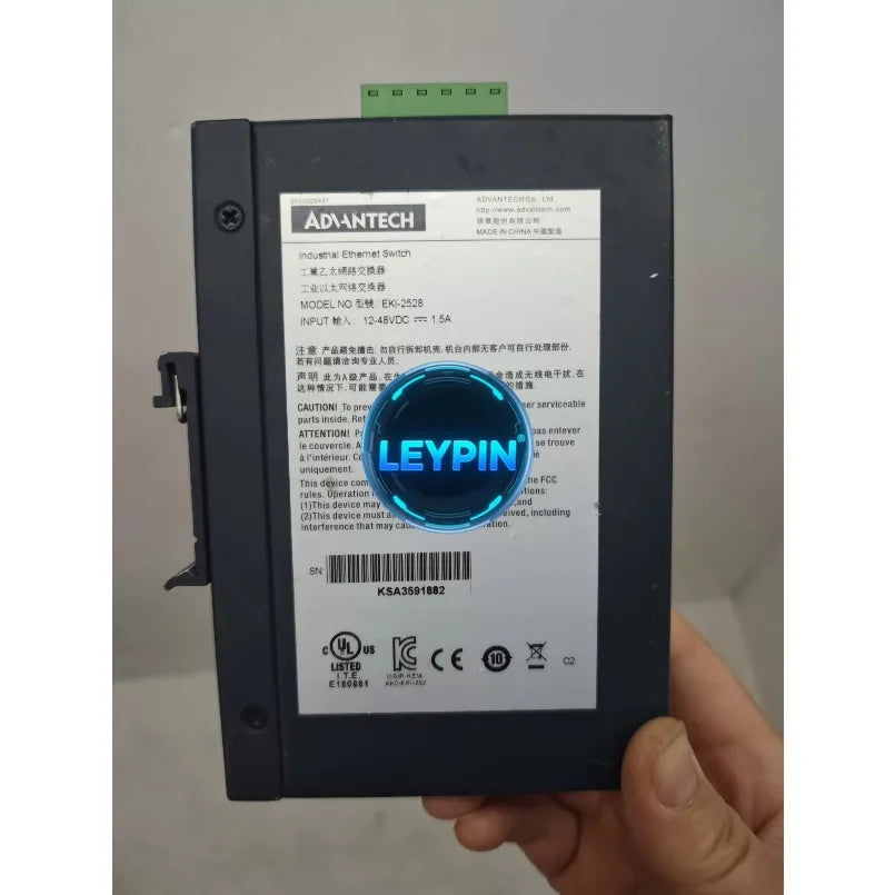 Advantech EKI-2728I 10/100/1000 Mbps Fast Ethernet 6G+2G Single-Mode 8-port Gigabit Unmanaged Industrial Ethernet Switch   ytdi
