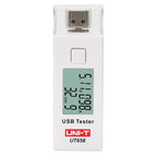 UNI-T UT658 USB Stable Professional High Precision Voltage Current Output Battery Capacity Tester Data Storage Digital Display lexso