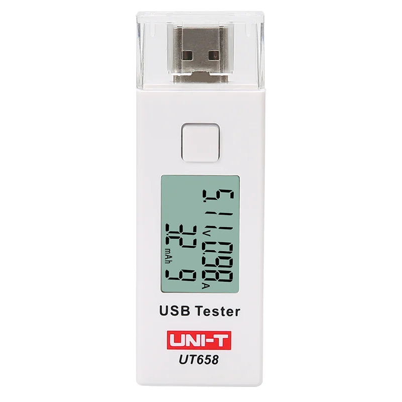 UNI-T UT658 USB Stable Professional High Precision Voltage Current Output Battery Capacity Tester Data Storage Digital Display lexso