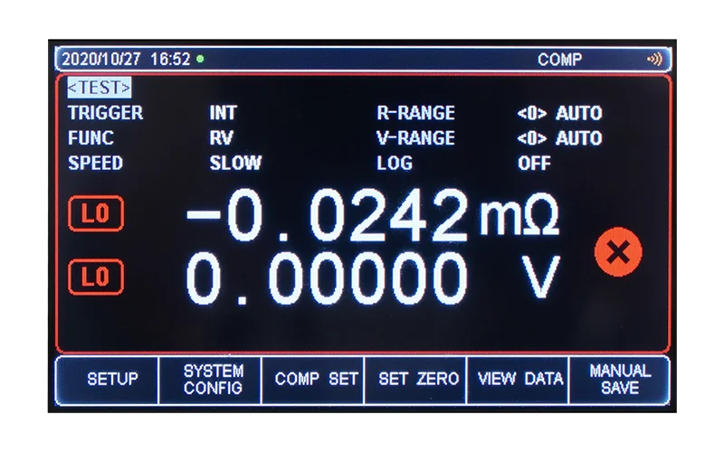 UNI-T UT3562 UT3563 High Precision Battery Internal Resistance Tester 0.01mV~100V/400V 0.1μΩ~3.2000kΩ Voltage Test Instrument