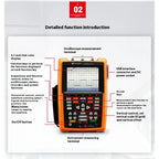 Keysight U1610A Portable Oscilloscope Agilent Oscilloscope Handheld Unit Similar to U1620A    ytdi