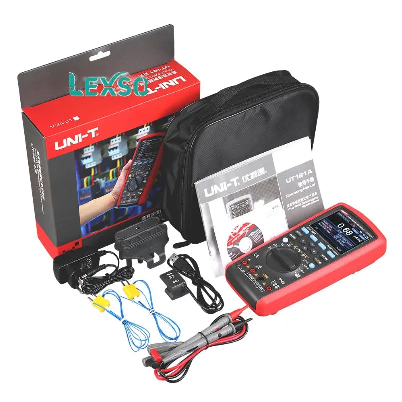 UNI-T UT181A Ac Dc 59999 Count True RMS Datalogging Digital Multimeter with Trend Capture Capacitance Multimeter    ytdi